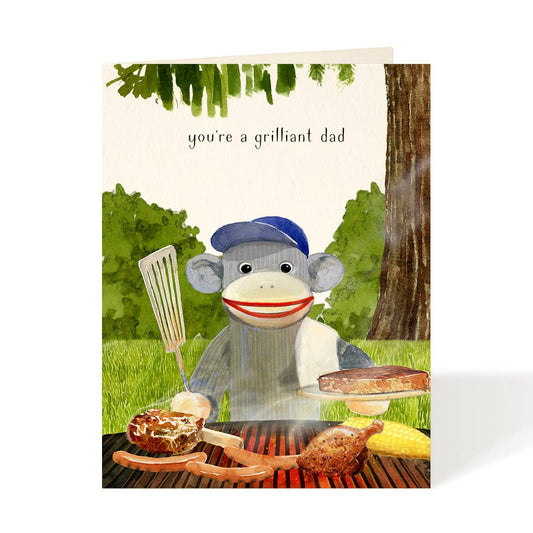 Grilliant Dad Card