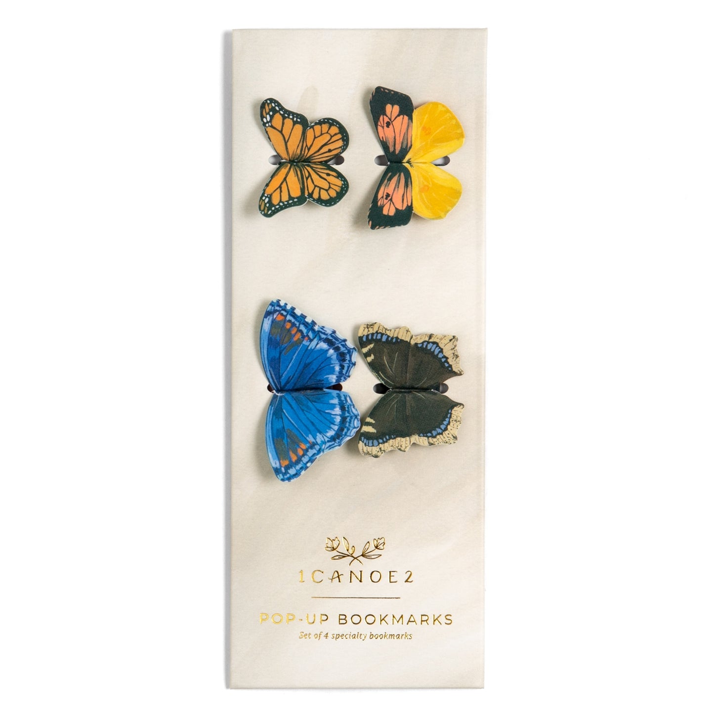 Butterfly Pop Up Bookmark Set