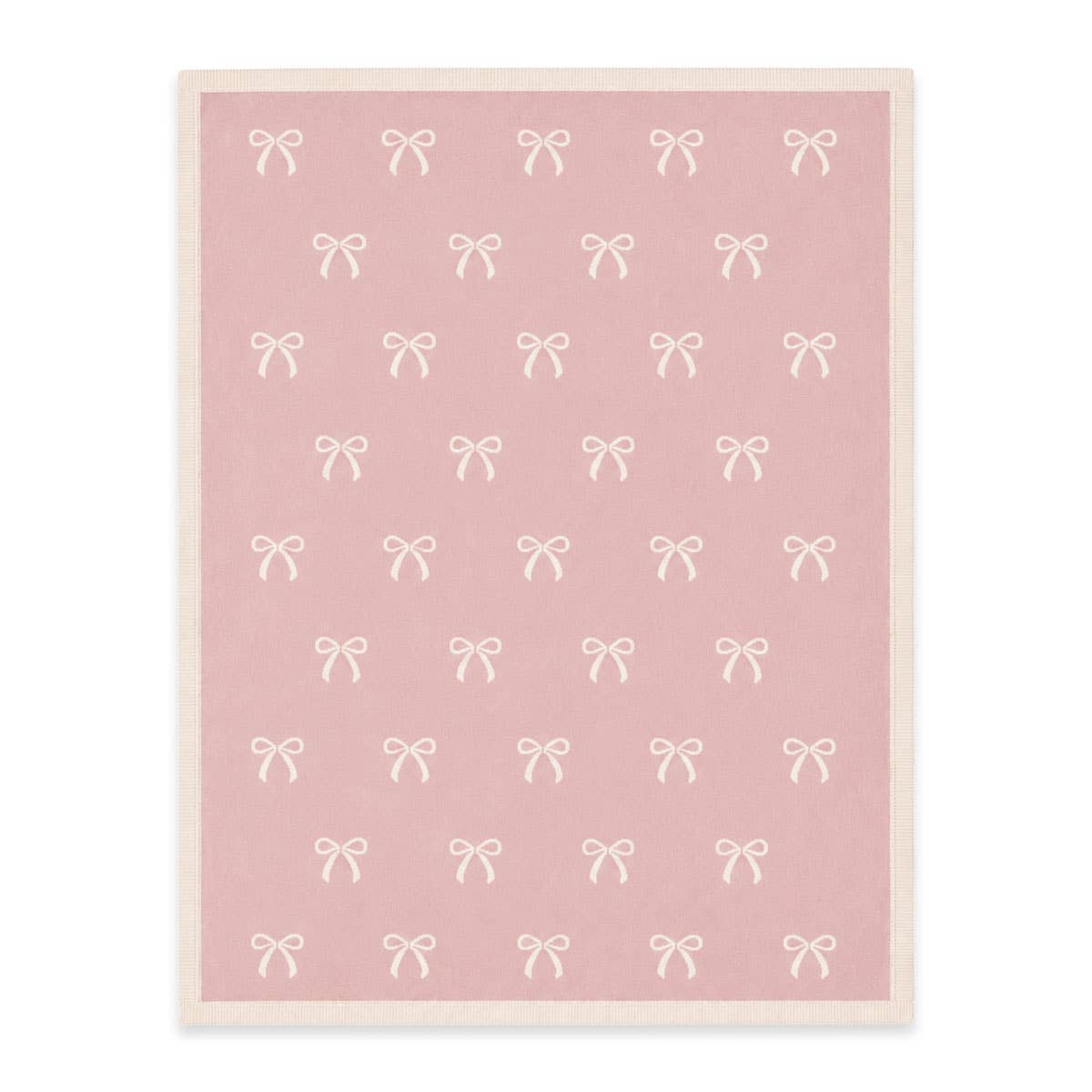 Sweet Bow Organic Baby Blanket