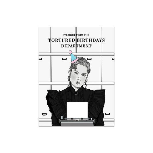 Straight from Tortured Birthdays Department Taylor Swift Card