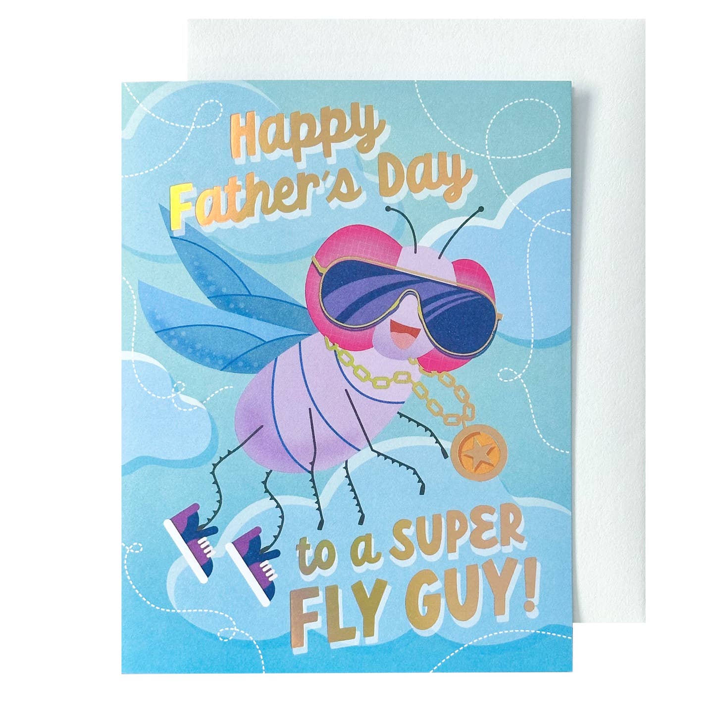 Fly Guy Fathers Day Card