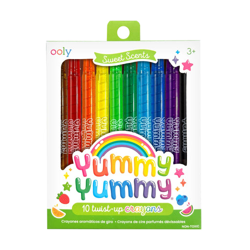 Yummy Yummy Scented Twist Up Crayons