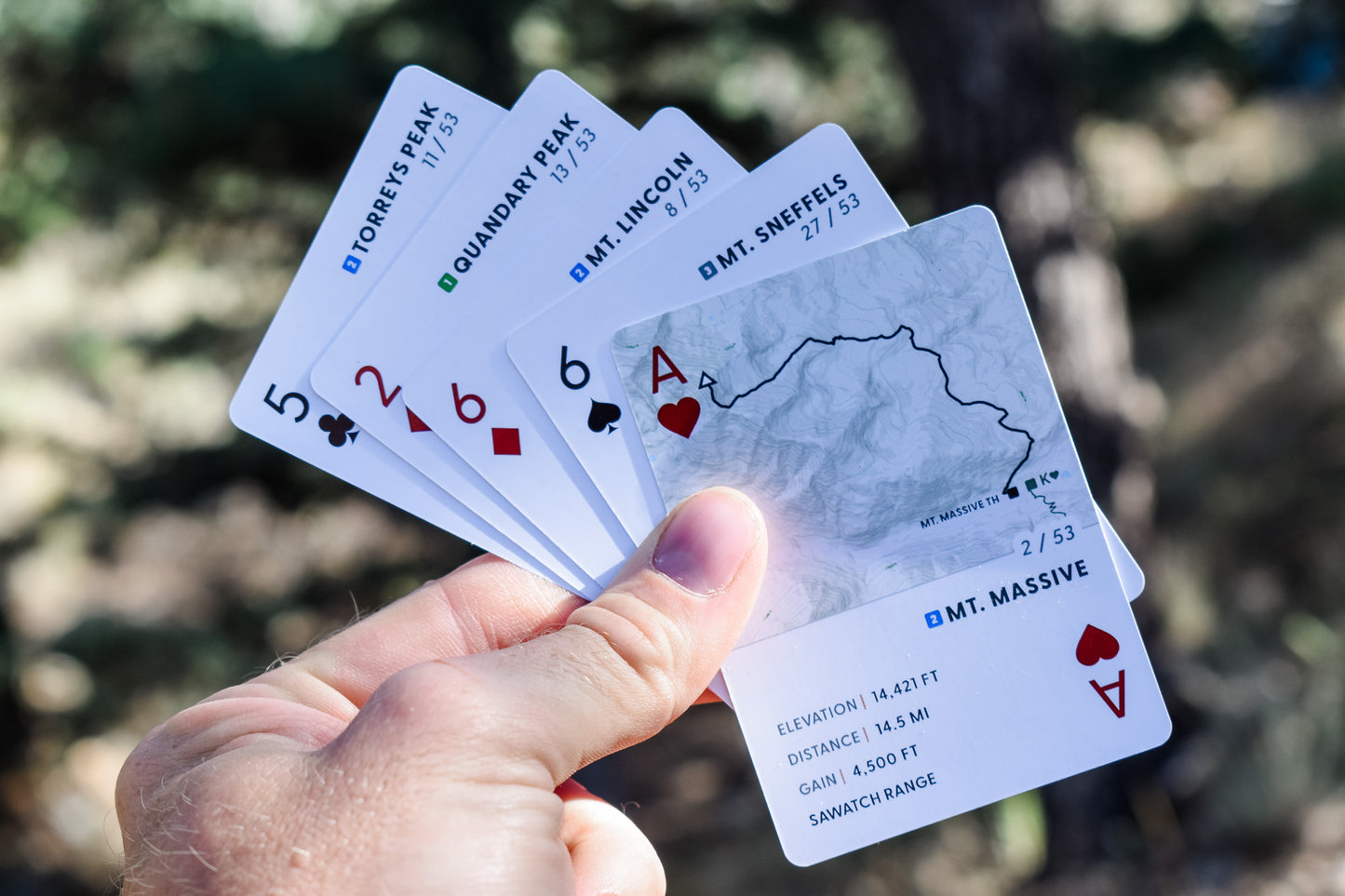 Colorado 14ers Playing Card Deck
