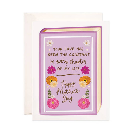 Every Chapter Mothers Day Card