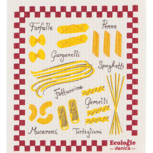 Buona Pasta Swedish Dishcloth