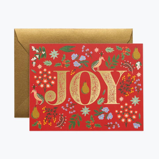 Partridge Joy Card