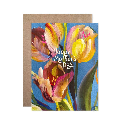 Tulips Happy Mothers Day Card