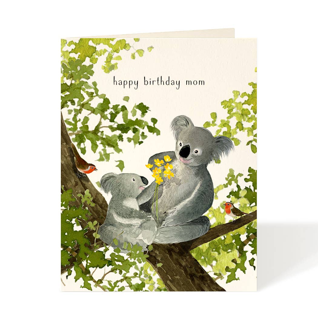 Koala Birthday Mom Card