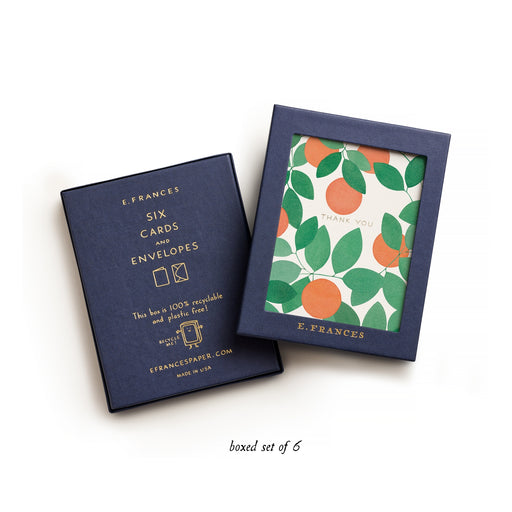 Orange Grove Thank You Card