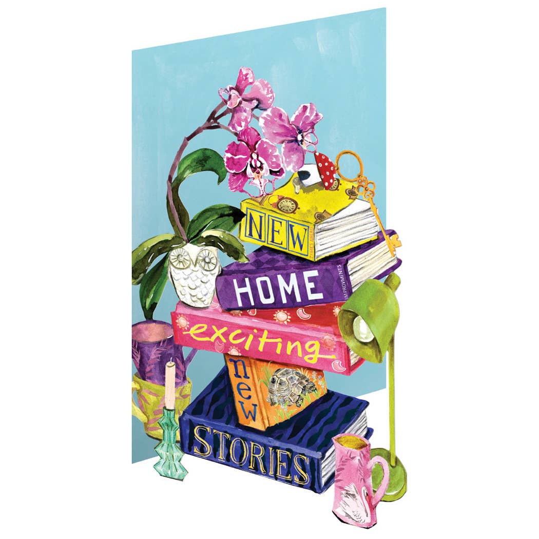 Exciting New Home Lasercut Card