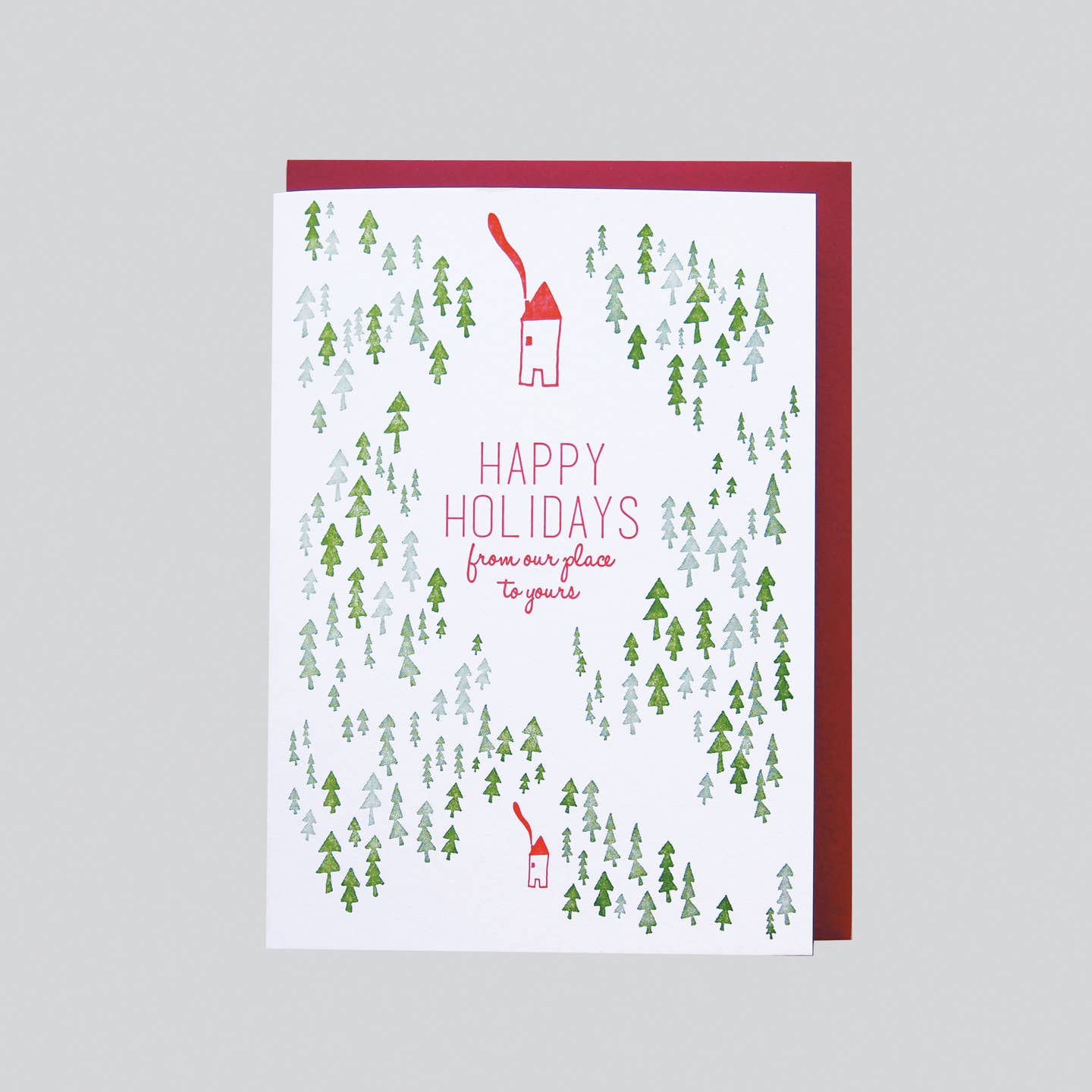 Our Place to Yours Holidays Card