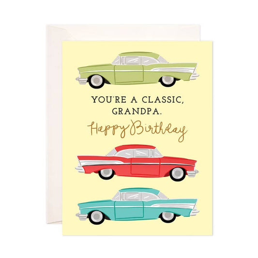 Classic Grandpa Birthday Card