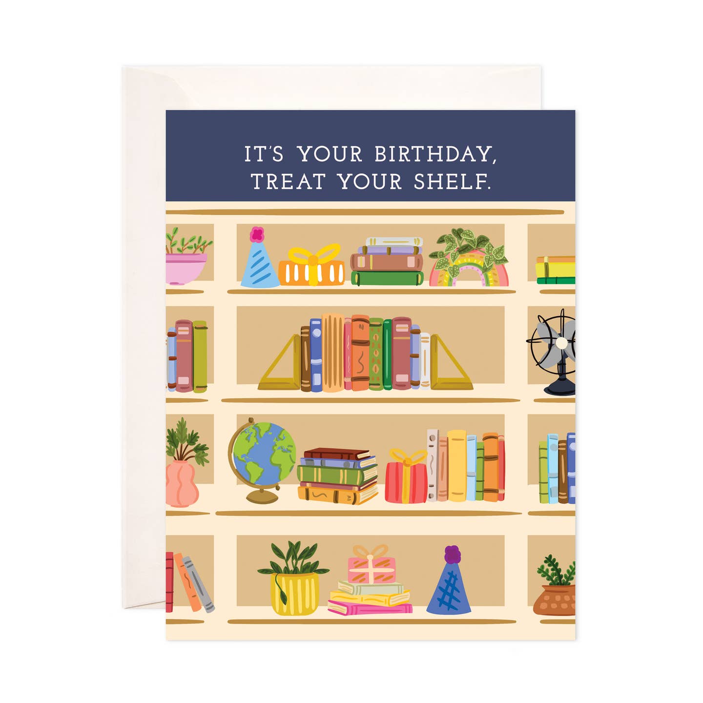 Treat Your Shelf Birthday Card