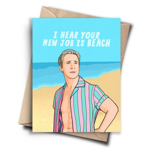 Ken Retirement New Job is Beach Card