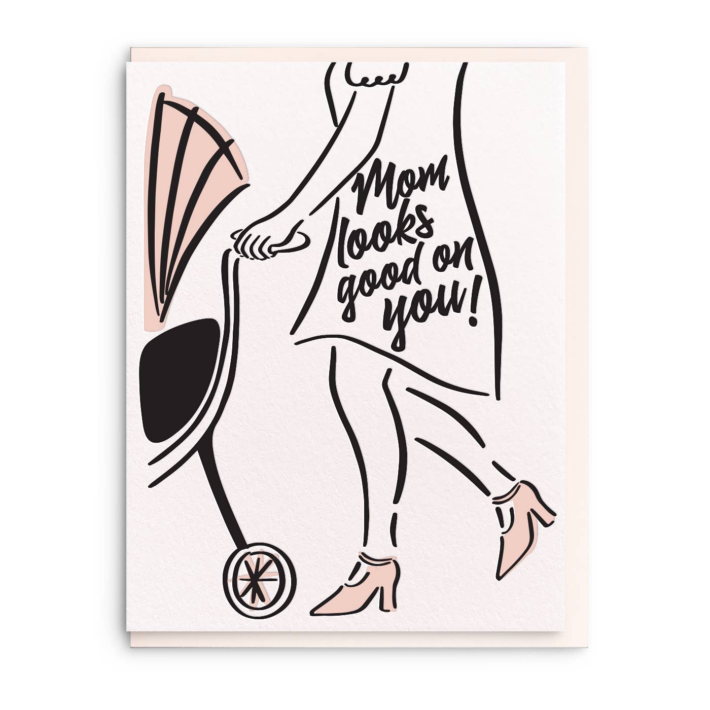 Mom Looks Good On You Card