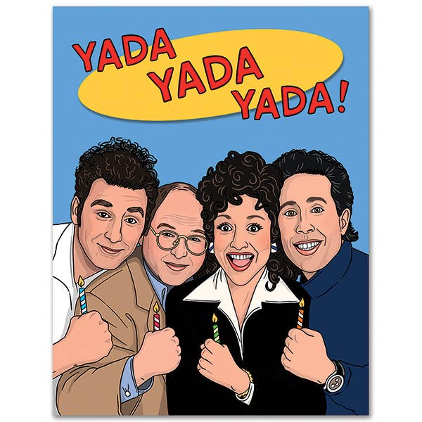 Yada Seinfeld Birthday Card