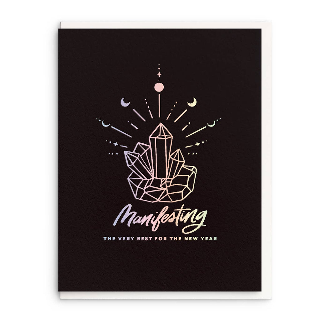 Manifesting Very Best New Year Card