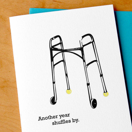 Another Walker Shuffles Birthday Card