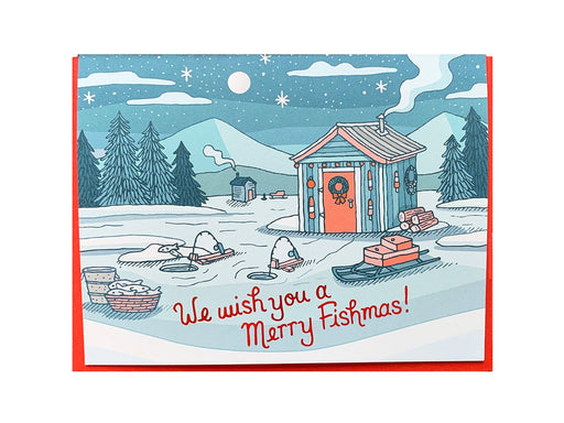 Wish You Merry Fishmas Card