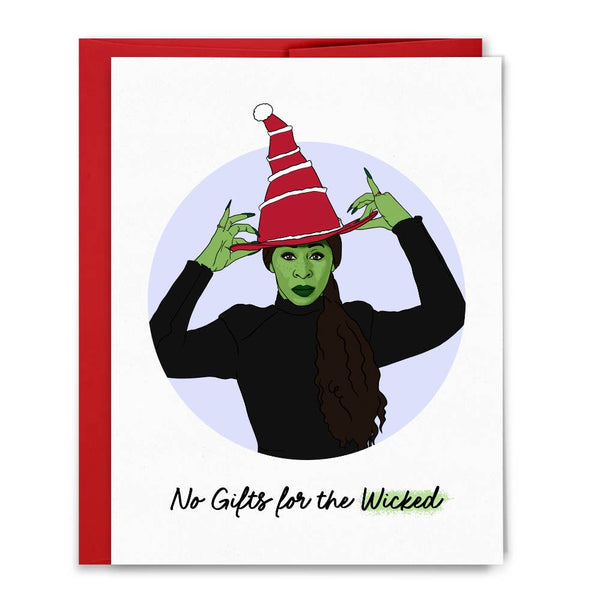 No Gifts for the Wicked Card