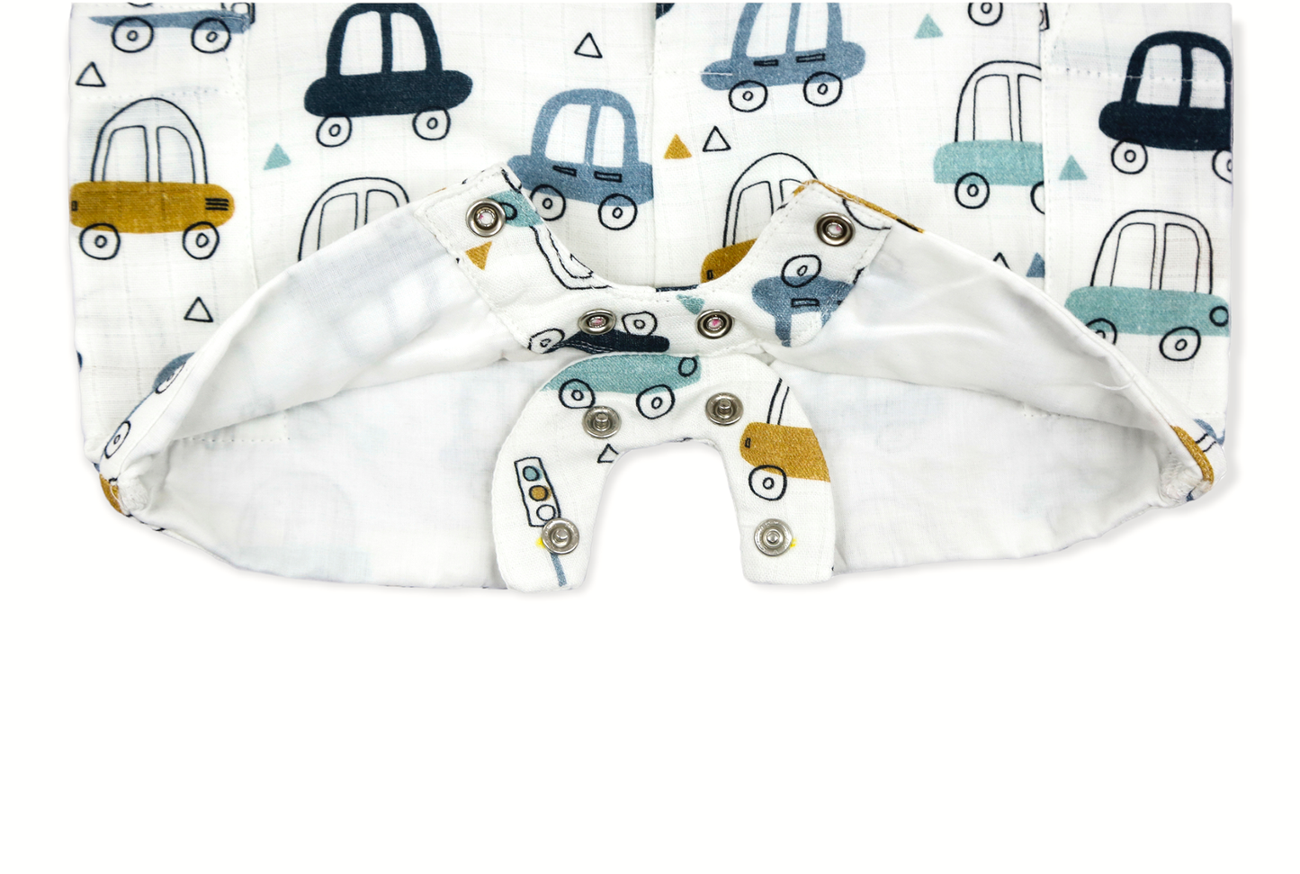 Cars Sleeveless Short Romper