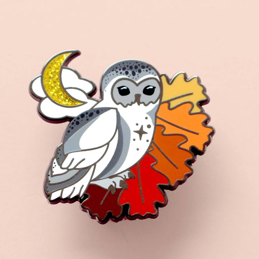 Autumn Owl Enamel Pin