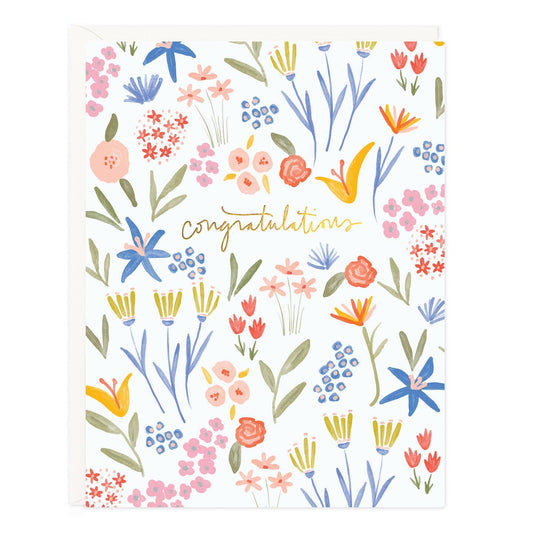 Garden Congratulations Card