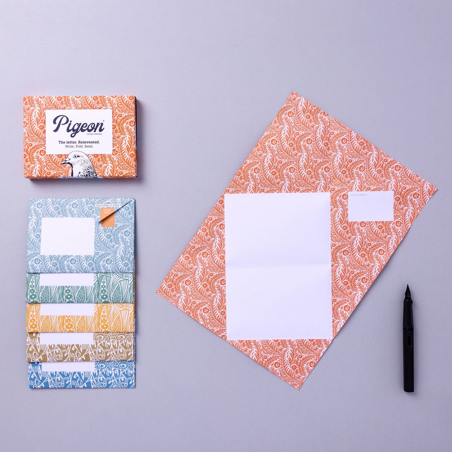 Nature Study Folding Letter Set