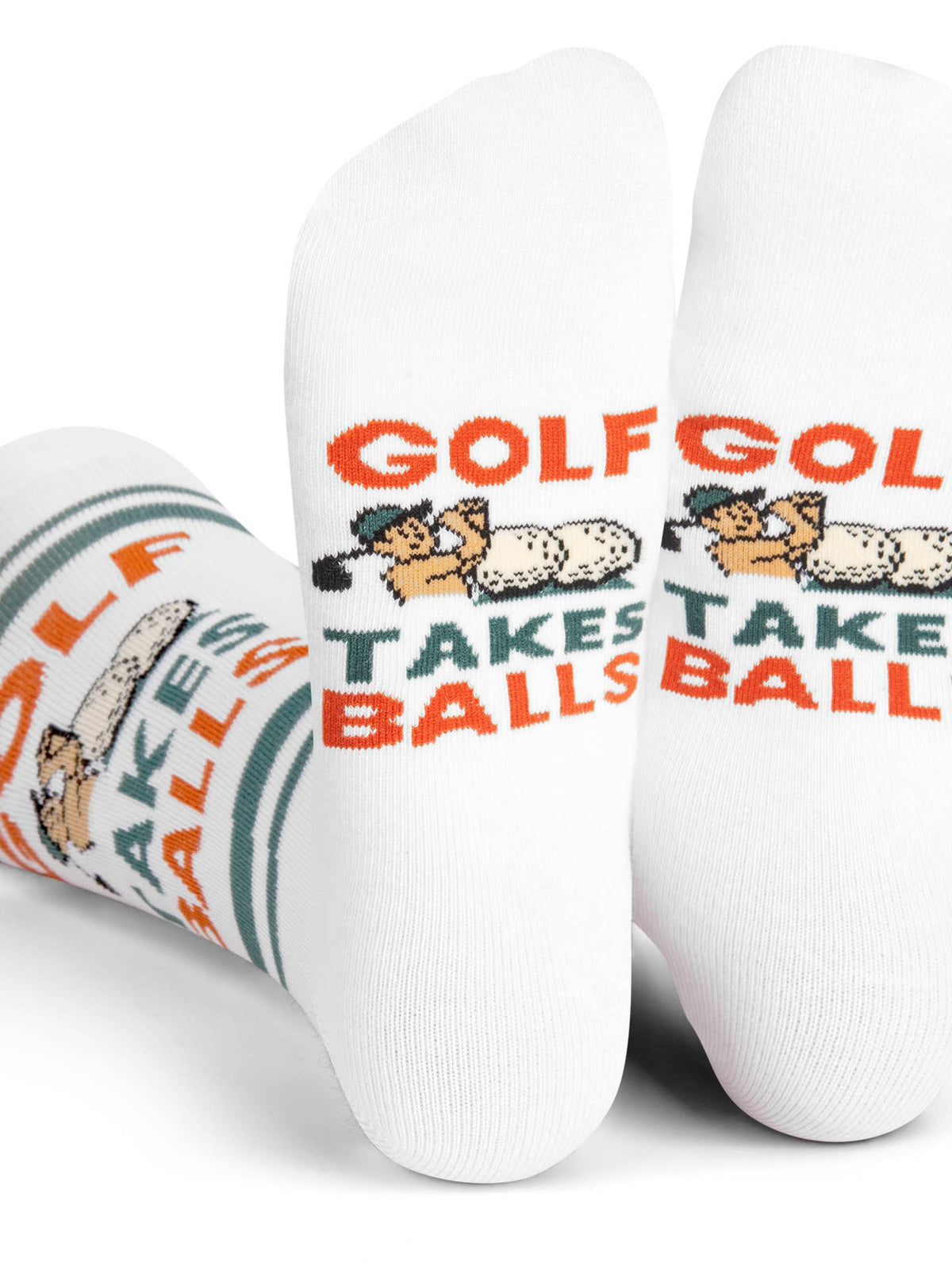 Golf Takes Balls Socks