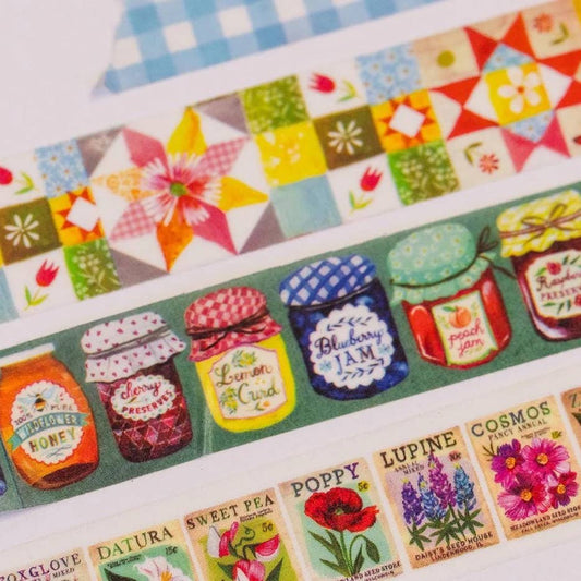 Homespun 4 Pack Washi Tape