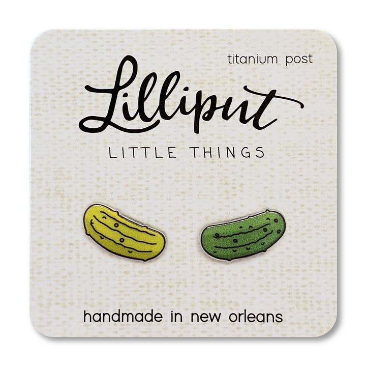 Pickle Earrings