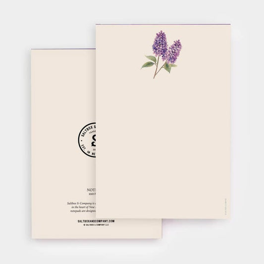 Purple Lilac Notepad