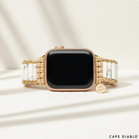 Heavenly Howlite Apple Watch Strap