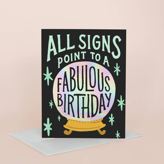 Fortune Fabulous Birthday Card
