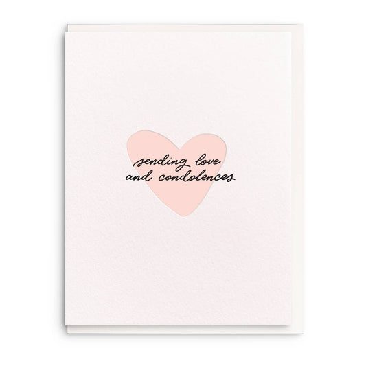 Sending Love & Condolences Card