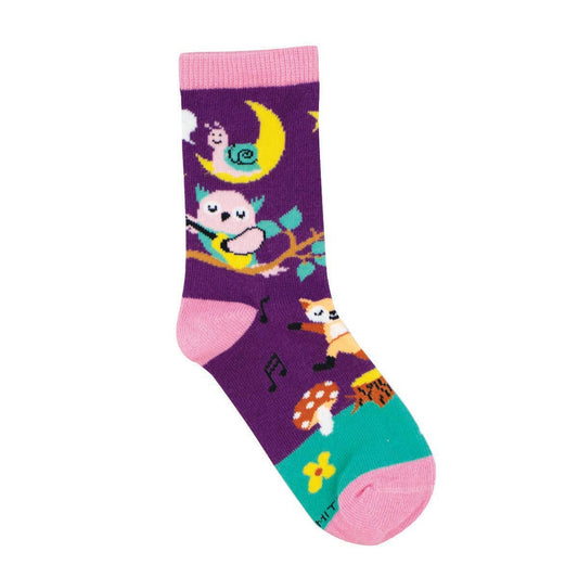 Musical Forest Youth Socks