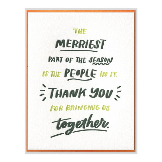 Merriest Thank You Card
