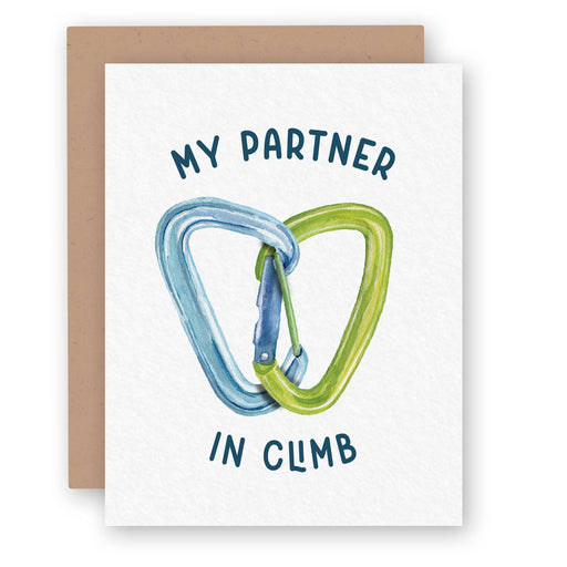 Partner in Climb Carabiners Card