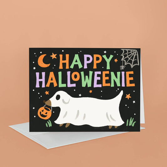 Happy Halloweenie Card