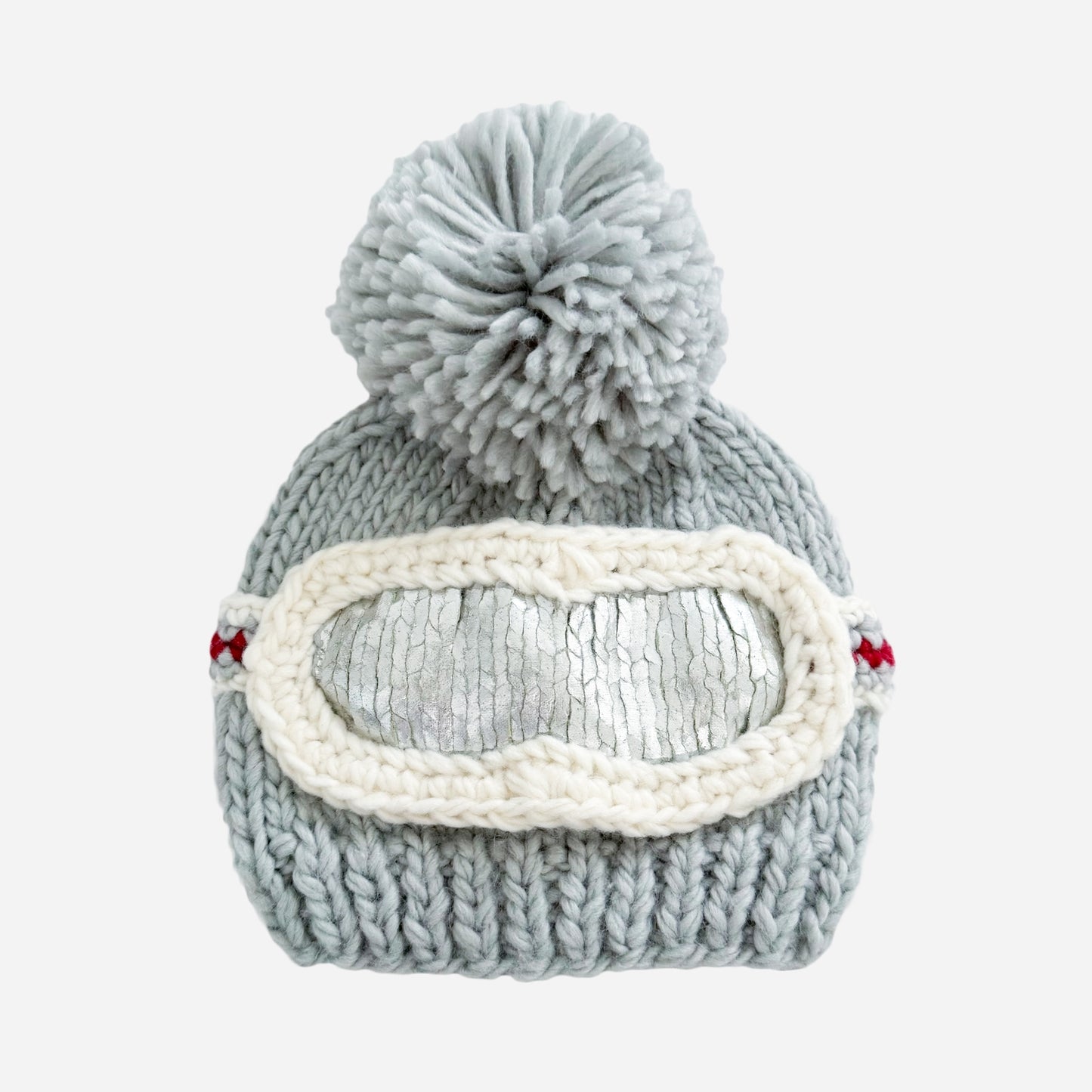 Bowie Grey Ski Goggles Baby Kids Beanie