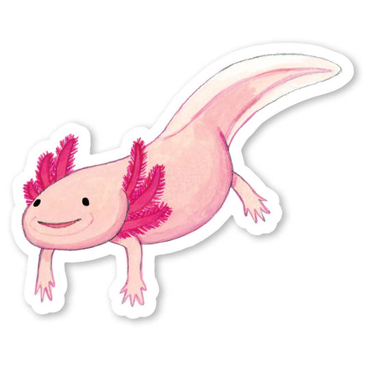 Axolotl Vinyl Sticker