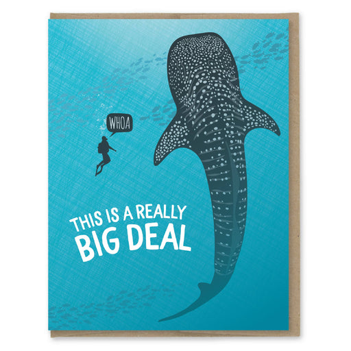 Whale This is a Really Big Deal Card