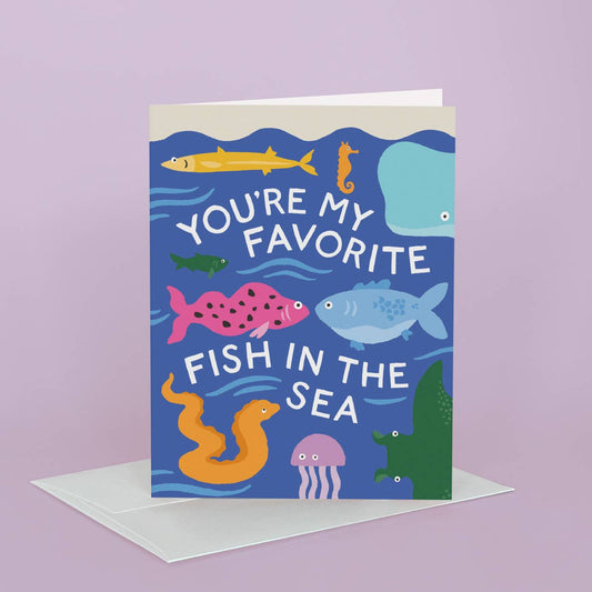 Fish in the Sea Card