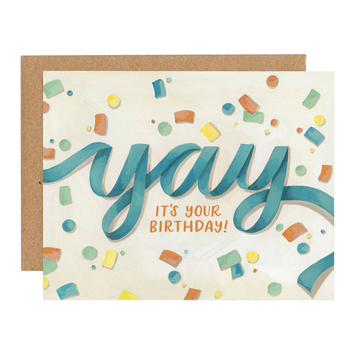 Yay Its Your Birthday Ribbon Card