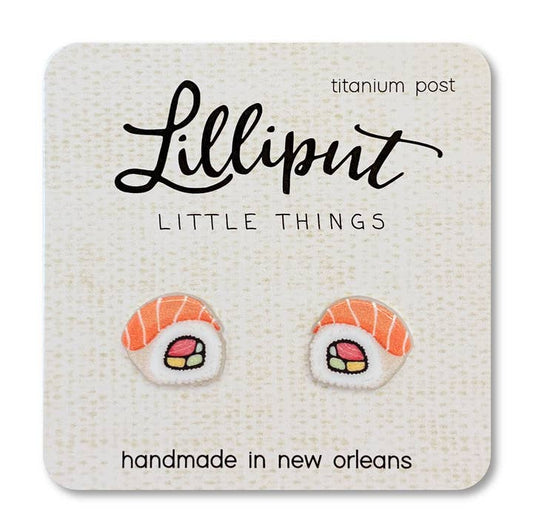 Sushi Roll Earrings
