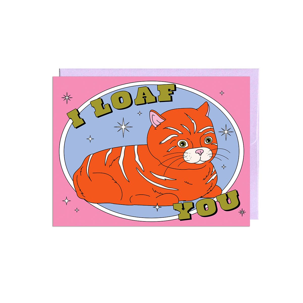 I Loaf You Cat Love Card
