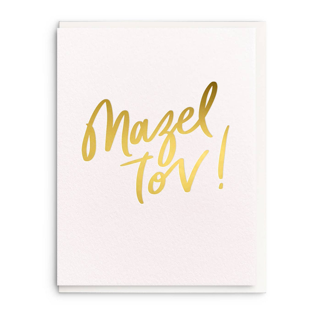 Mazel Tov Congratulations Card