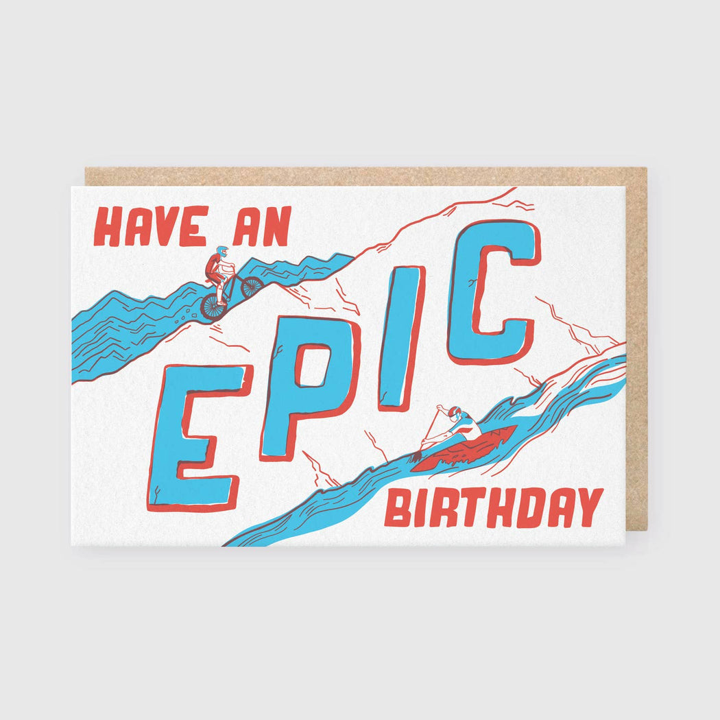 Have an Epic Snack Bar Birthday Card