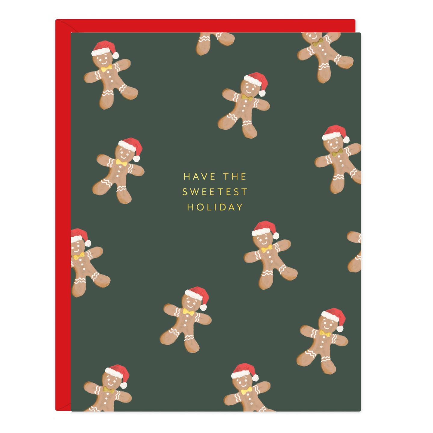 Gingerbread Sweetest Holiday Card