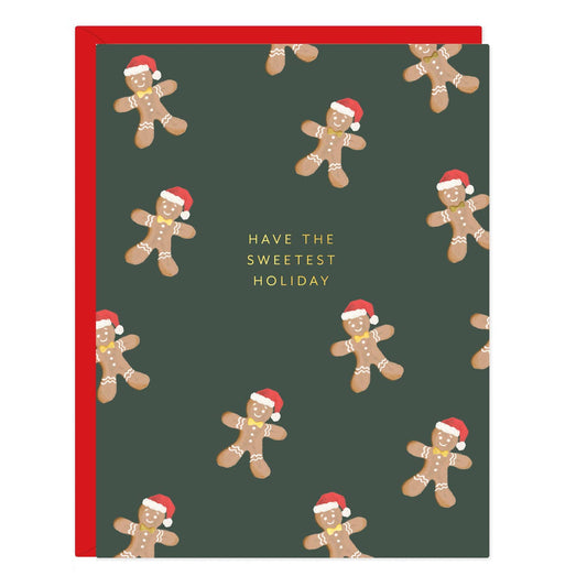Gingerbread Sweetest Holiday Card